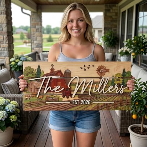 Farmhouse Barn Sign (Rustic Barn / Large)