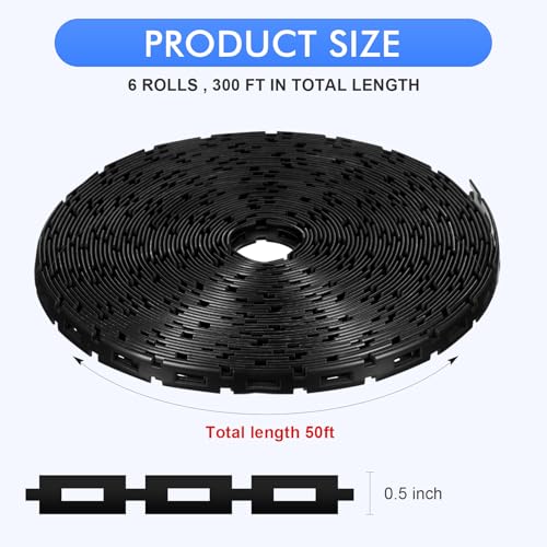 300 Ft Plastic Chain Lock Tree Tie (300 ft)