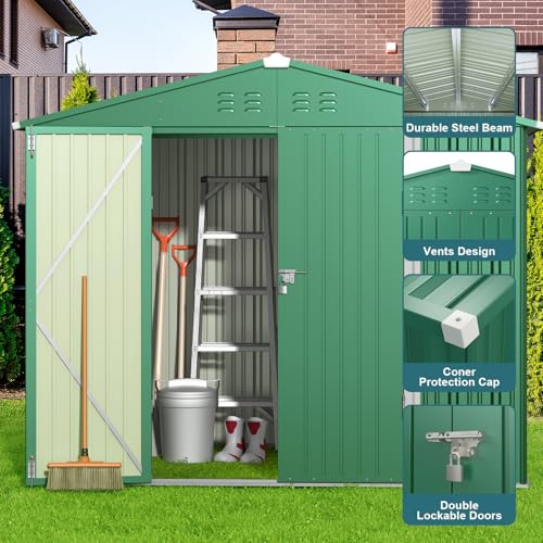 8 x 6 FT Outdoor Storage Shed