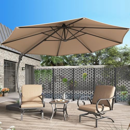 Metal Privacy Screen Outdoor Freestanding (Black / Rectangle C)