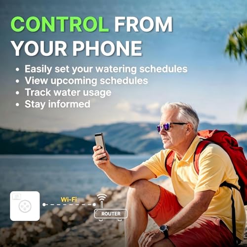 4 Zone WiFi Smart Sprinkler Controller (4 Zone)