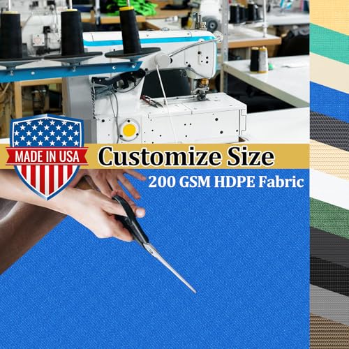 Customized Size 90% Sun Shade Cloth with Grommets
