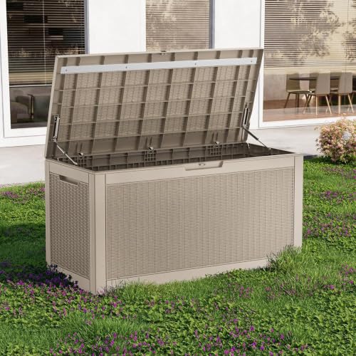 150 Gallon Resin Deck Box