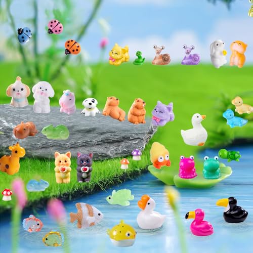 200 Pcs Mini Resin Animals