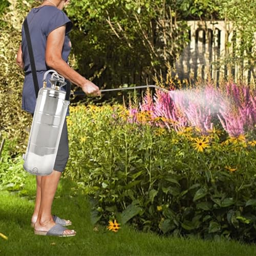Hand Pump Sprayer Stainless Steel Sprayer for Indoor and Outdoor