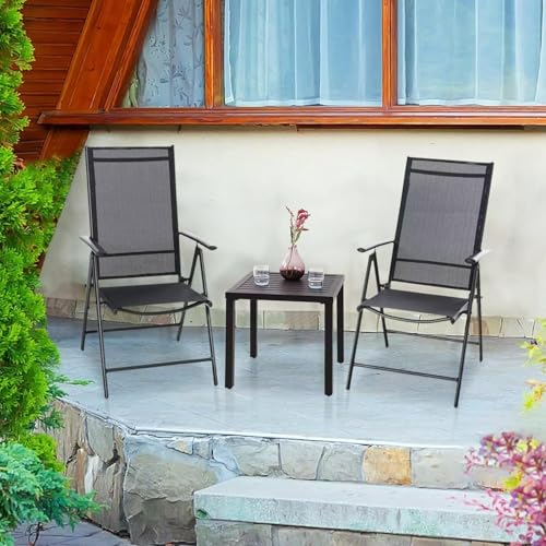 Outdoor Square Metal Side (19"x19"(2 PCS))