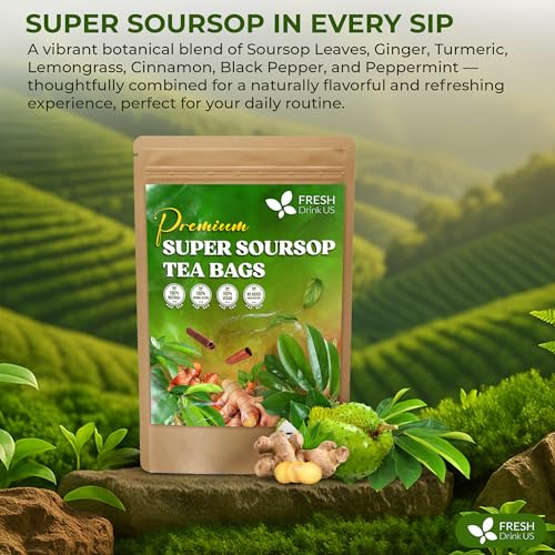Super Soursop Herbal Tea (40 Tea Bags)