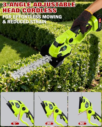 Cordless Hedge Trimmer (green-1)