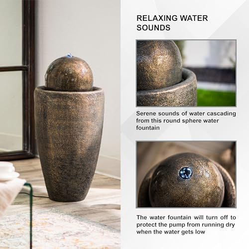 25.98" H Outdoor Water Fountain (Bronze / 25.98"H)