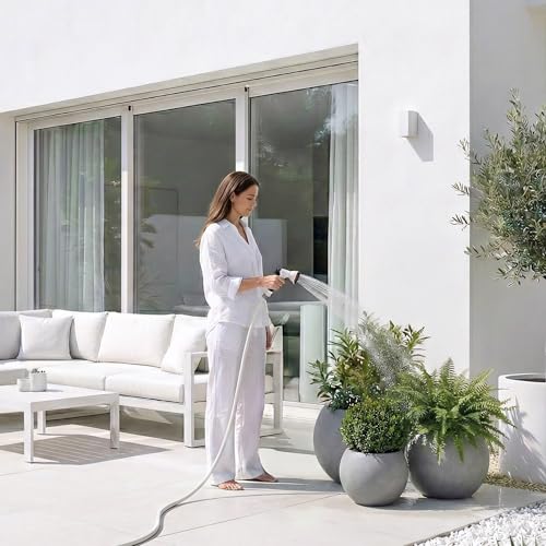 Premium Mt Sherman Fiberstone Sphere Planter for Indoor Outdoor Use (Gray / Small 12.6''D x 10''H)