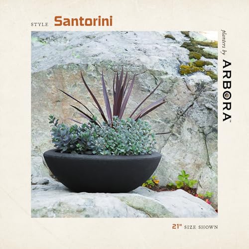 21" Santorini Bowl Planters 2 (2 Count)