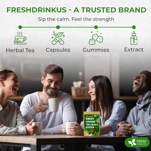 Premium Green Ginger Tea (135 TEA BAGS)