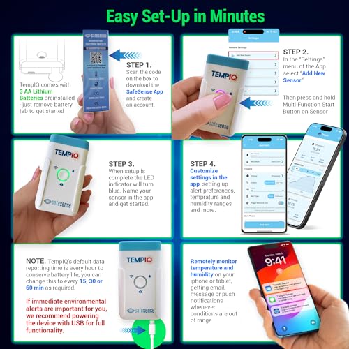 TEMPIQ Remote WiFi 2 (2-Pack (Lithium Batteries))