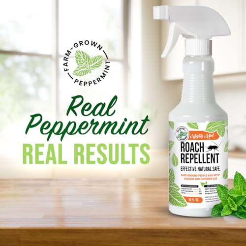 Peppermint Oil Roach Repellent Spray (16 Fl Oz)