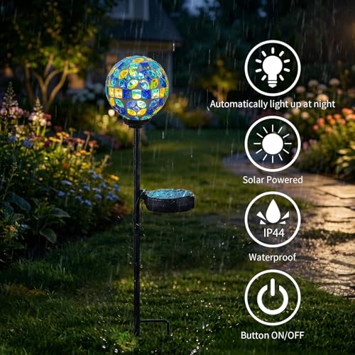 Decorative Solar Garden Lights (Green&Blue)
