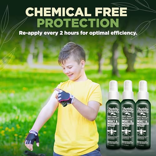 Deet Free Insect & Mosquito Repellent (2 Fl Oz (Pack of 3))
