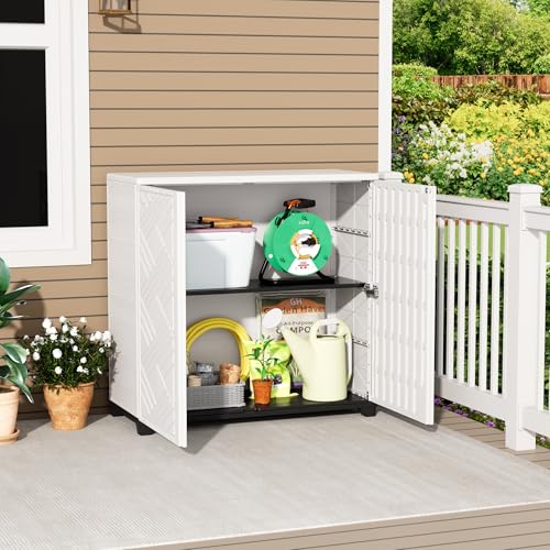 Storage Box Outdoor Caninet (White1205-1)