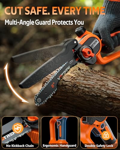 8 Inch Mini Chainsaw Cordless