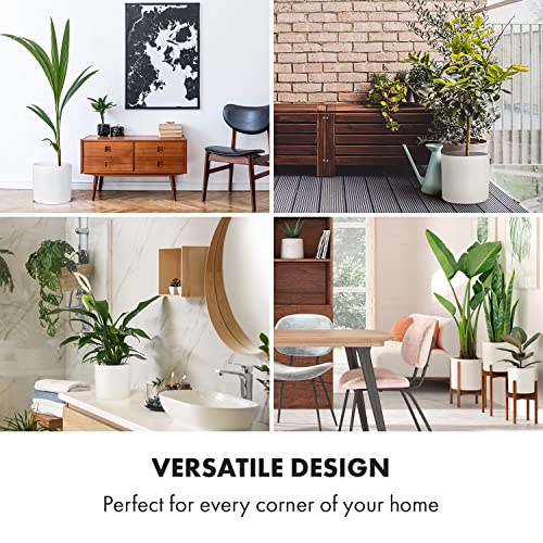 Large Planter for Indoor or Outdoor (White / 10 Inch)