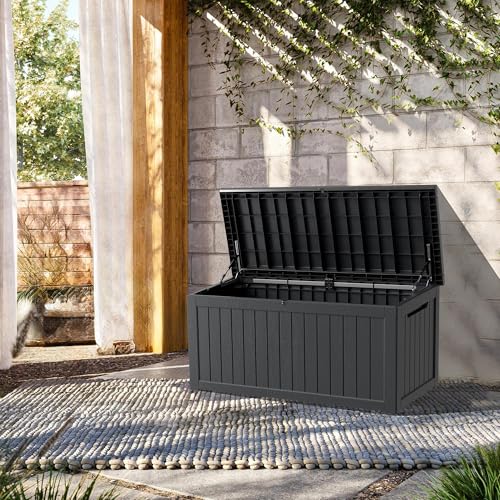Outdoor Storage Box (Black / 200 Gallon)