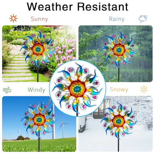Wind Spinner Outdoor (13‘’Colorful)