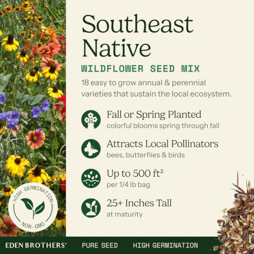 Native Southeast Wildflower Seed Mix (1 Ounce / Native Southeast)