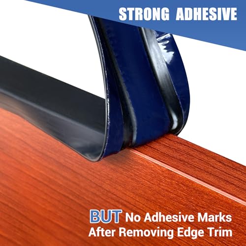 Slimline Cabinet Door Edge Protector (Fit 3/4" - L10' / Black)