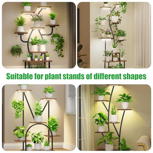 3 Head 7.8 Inches LED Grow Light Strips (Warm / 7.8Inch 3 Head 1 Pack)