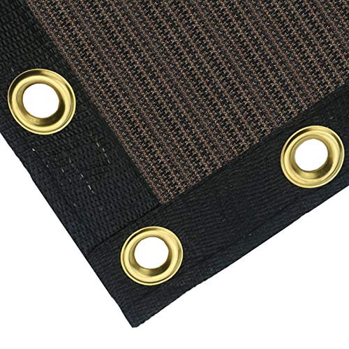 4 ft x 50 ft Privacy Screen Fence Heavy Duty Fence Cover Brown (4 ft X 50 ft / Brown)