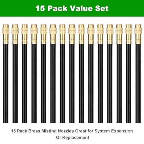 Brass Misting Nozzles for 5 (5/16 Brass Misting Nozzles)