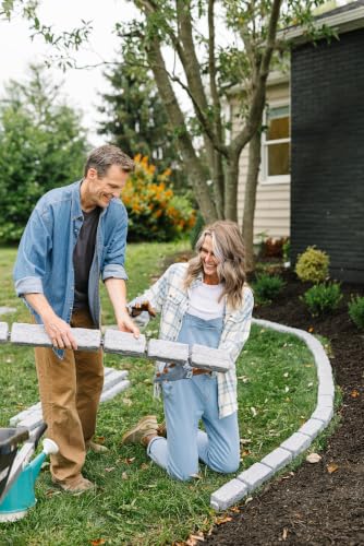 Landscape Edging (1-Pack (4 FT) / Greystone)