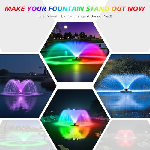 Pond Fountain Aerator Lights (Rgbw)