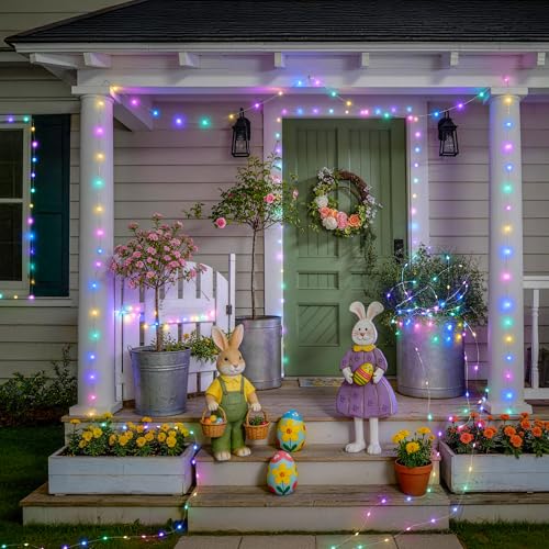 2 Pack Solar Fairy Lights (Pastel / 2 Packs)