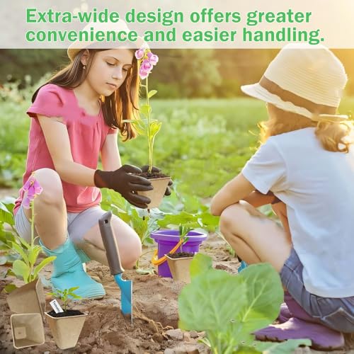 Peat Pots 165 Pack 3.15 Inch Seed Starter Pots for Seedlings (165 Pcs)