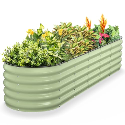 Raised Garden Bed (Fruit Green / 8x2x1.5FT)