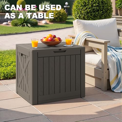 40 Gallon Resin Deck Box (Brown / 40 Gallon)