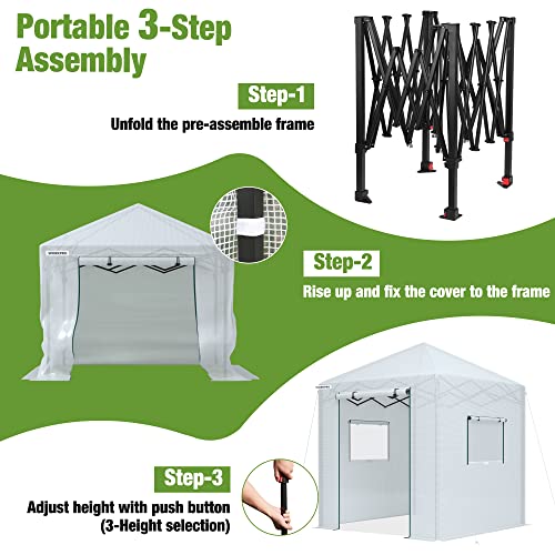 94" x70" x98" Pop (94" Lx70" W x98" H pop up greenhouse(small))