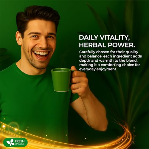 12 Packs of Premium Herbal Men Support Tea (12 Tea Bags)