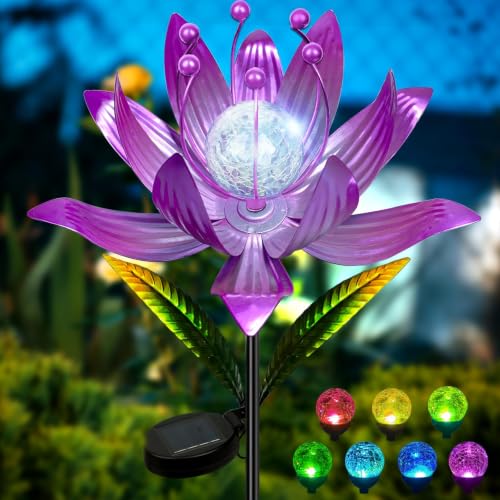 Wind Spinners Outdoor with Stake (Pink)
