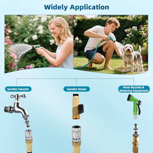 Swivel Garden Hose Quick Connector