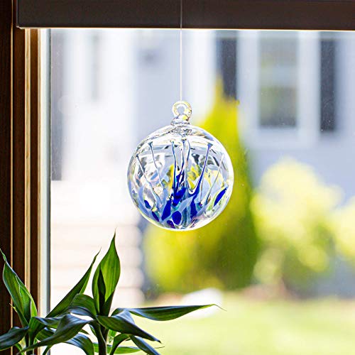 Luke Adams Handmade Glass Gazing Balls for Garden