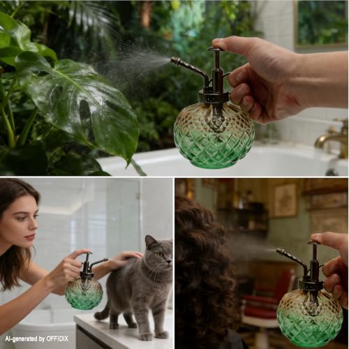 Plant Mister Spray Bottle (C-brown Green Gradient)
