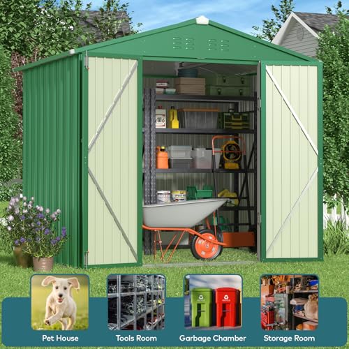 8 x 6 FT Outdoor Storage Shed