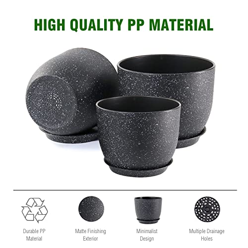 Large Flower Pots 12 (3 Count)