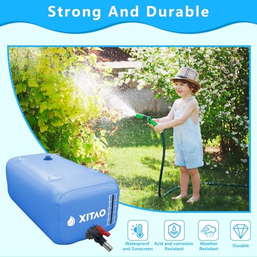 29Gal 110L Water Bladder Tank w (29 Gal / Light Blue)