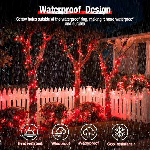 4 Pack Solar String Lights Outdoor (4 Count)