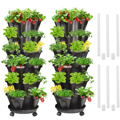 Strawberry Vertical Planter 2 Pack (2 Count)