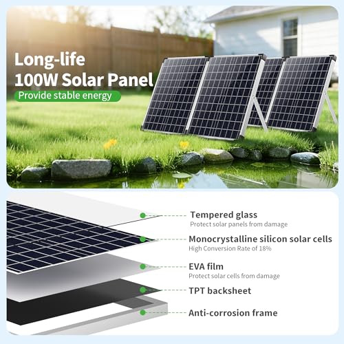 100W Solar Water Fountain Pump (100W)