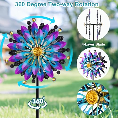 64" Wind Spinners Outdoor (63*13 inch)