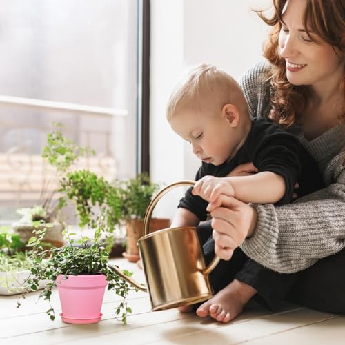 4 inch Small Plastic Nursery Pots (16 Count)